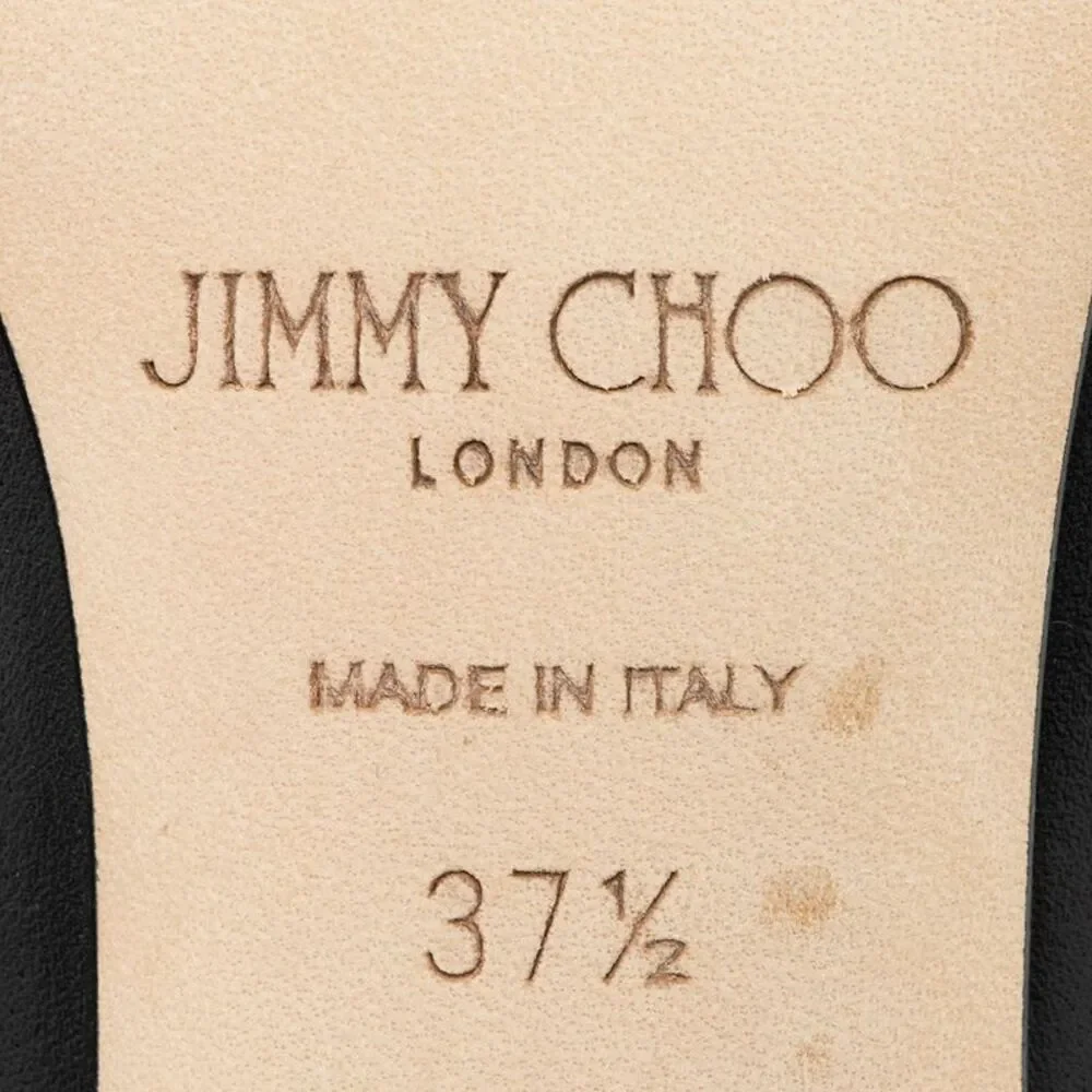 Jimmy Choo Leather Studded Lark Bootie- Size 7.5 / 37.5 - Picture 6 of 7